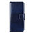 Handytasche Stand Schutzhülle Flip Leder Hülle L01 für Motorola Moto G Fast Blau