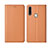 Handytasche Stand Schutzhülle Flip Leder Hülle L01 für Oppo A8 Orange