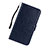 Handytasche Stand Schutzhülle Flip Leder Hülle L01 für Samsung Galaxy A91 Blau