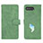 Handytasche Stand Schutzhülle Flip Leder Hülle L01Z für Asus ROG Phone 5s Grün