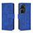Handytasche Stand Schutzhülle Flip Leder Hülle L01Z für Asus Zenfone 9 Blau