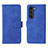 Handytasche Stand Schutzhülle Flip Leder Hülle L01Z für Motorola Moto Edge S30 5G Blau
