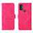 Handytasche Stand Schutzhülle Flip Leder Hülle L01Z für Motorola Moto G Play (2023) Pink