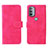 Handytasche Stand Schutzhülle Flip Leder Hülle L01Z für Motorola Moto G41 Pink