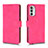 Handytasche Stand Schutzhülle Flip Leder Hülle L01Z für Motorola MOTO G52 Pink