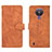 Handytasche Stand Schutzhülle Flip Leder Hülle L01Z für Nokia 1.4 Braun