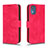 Handytasche Stand Schutzhülle Flip Leder Hülle L01Z für Nokia C02 Pink