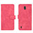 Handytasche Stand Schutzhülle Flip Leder Hülle L01Z für Nokia C2 Pink