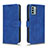 Handytasche Stand Schutzhülle Flip Leder Hülle L01Z für Nokia G22 Blau