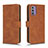 Handytasche Stand Schutzhülle Flip Leder Hülle L01Z für Nokia G42 5G Braun