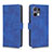 Handytasche Stand Schutzhülle Flip Leder Hülle L01Z für Oppo Reno8 5G Blau