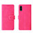 Handytasche Stand Schutzhülle Flip Leder Hülle L01Z für Samsung Galaxy A02 Pink