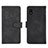 Handytasche Stand Schutzhülle Flip Leder Hülle L01Z für Samsung Galaxy A21 SC-42A Schwarz