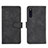 Handytasche Stand Schutzhülle Flip Leder Hülle L01Z für Samsung Galaxy A41 SC-41A Schwarz