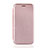 Handytasche Stand Schutzhülle Flip Leder Hülle L01Z für Samsung Galaxy M21s Rosegold