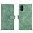 Handytasche Stand Schutzhülle Flip Leder Hülle L01Z für Samsung Galaxy M40S Grün