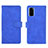 Handytasche Stand Schutzhülle Flip Leder Hülle L01Z für Samsung Galaxy S20 Lite 5G Blau