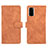 Handytasche Stand Schutzhülle Flip Leder Hülle L01Z für Samsung Galaxy S20 Lite 5G Braun