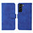 Handytasche Stand Schutzhülle Flip Leder Hülle L01Z für Samsung Galaxy S21 5G Blau