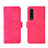 Handytasche Stand Schutzhülle Flip Leder Hülle L01Z für Samsung Galaxy Z Fold3 5G Pink