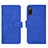 Handytasche Stand Schutzhülle Flip Leder Hülle L01Z für Sony Xperia Ace II Blau