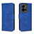 Handytasche Stand Schutzhülle Flip Leder Hülle L01Z für Vivo X80 Lite 5G Blau