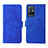 Handytasche Stand Schutzhülle Flip Leder Hülle L01Z für Vivo Y55s 5G Blau