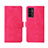 Handytasche Stand Schutzhülle Flip Leder Hülle L01Z für Vivo Y75 4G Pink