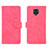 Handytasche Stand Schutzhülle Flip Leder Hülle L01Z für Xiaomi Redmi Note 9 Pro Pink