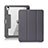 Handytasche Stand Schutzhülle Flip Leder Hülle L02 für Apple iPad Air 5 10.9 (2022) Grau