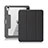 Handytasche Stand Schutzhülle Flip Leder Hülle L02 für Apple iPad Air 5 10.9 (2022) Schwarz