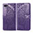 Handytasche Stand Schutzhülle Flip Leder Hülle L02 für Oppo AX5 Violett