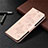 Handytasche Stand Schutzhülle Flip Leder Hülle L02 für Samsung Galaxy A12 Nacho Rosa