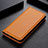 Handytasche Stand Schutzhülle Flip Leder Hülle L02 für Samsung Galaxy A31 Orange