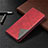 Handytasche Stand Schutzhülle Flip Leder Hülle L02 für Xiaomi POCO C3 Rot