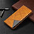 Handytasche Stand Schutzhülle Flip Leder Hülle L02 für Xiaomi POCO C31 Orange