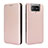 Handytasche Stand Schutzhülle Flip Leder Hülle L02Z für Asus Zenfone 7 Pro ZS671KS Rosegold