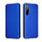Handytasche Stand Schutzhülle Flip Leder Hülle L02Z für HTC Desire 22 Pro 5G Blau