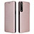 Handytasche Stand Schutzhülle Flip Leder Hülle L02Z für LG Stylo 7 Rosegold