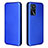 Handytasche Stand Schutzhülle Flip Leder Hülle L02Z für Oppo A16 Blau