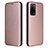 Handytasche Stand Schutzhülle Flip Leder Hülle L02Z für Oppo A53s 5G Rosegold