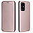 Handytasche Stand Schutzhülle Flip Leder Hülle L02Z für Samsung Galaxy A52 4G Rosegold