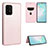 Handytasche Stand Schutzhülle Flip Leder Hülle L02Z für Samsung Galaxy S10 Lite Rosegold