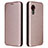 Handytasche Stand Schutzhülle Flip Leder Hülle L02Z für Samsung Galaxy XCover 5 SM-G525F Rosegold