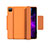Handytasche Stand Schutzhülle Flip Leder Hülle L03 für Apple iPad Pro 11 (2021) Orange