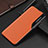 Handytasche Stand Schutzhülle Flip Leder Hülle L03 für Oppo Find X5 Pro 5G Orange