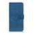 Handytasche Stand Schutzhülle Flip Leder Hülle L03 für Oppo Reno4 F Blau