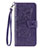 Handytasche Stand Schutzhülle Flip Leder Hülle L03 für Samsung Galaxy A51 5G Violett