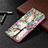 Handytasche Stand Schutzhülle Flip Leder Hülle L03 für Samsung Galaxy M12 Beige
