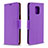 Handytasche Stand Schutzhülle Flip Leder Hülle L03 für Xiaomi Poco M2 Pro Violett